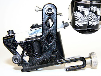 There are several types of tattoo guns available, many of which use a very