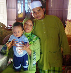 Bersama isteri & Irfan