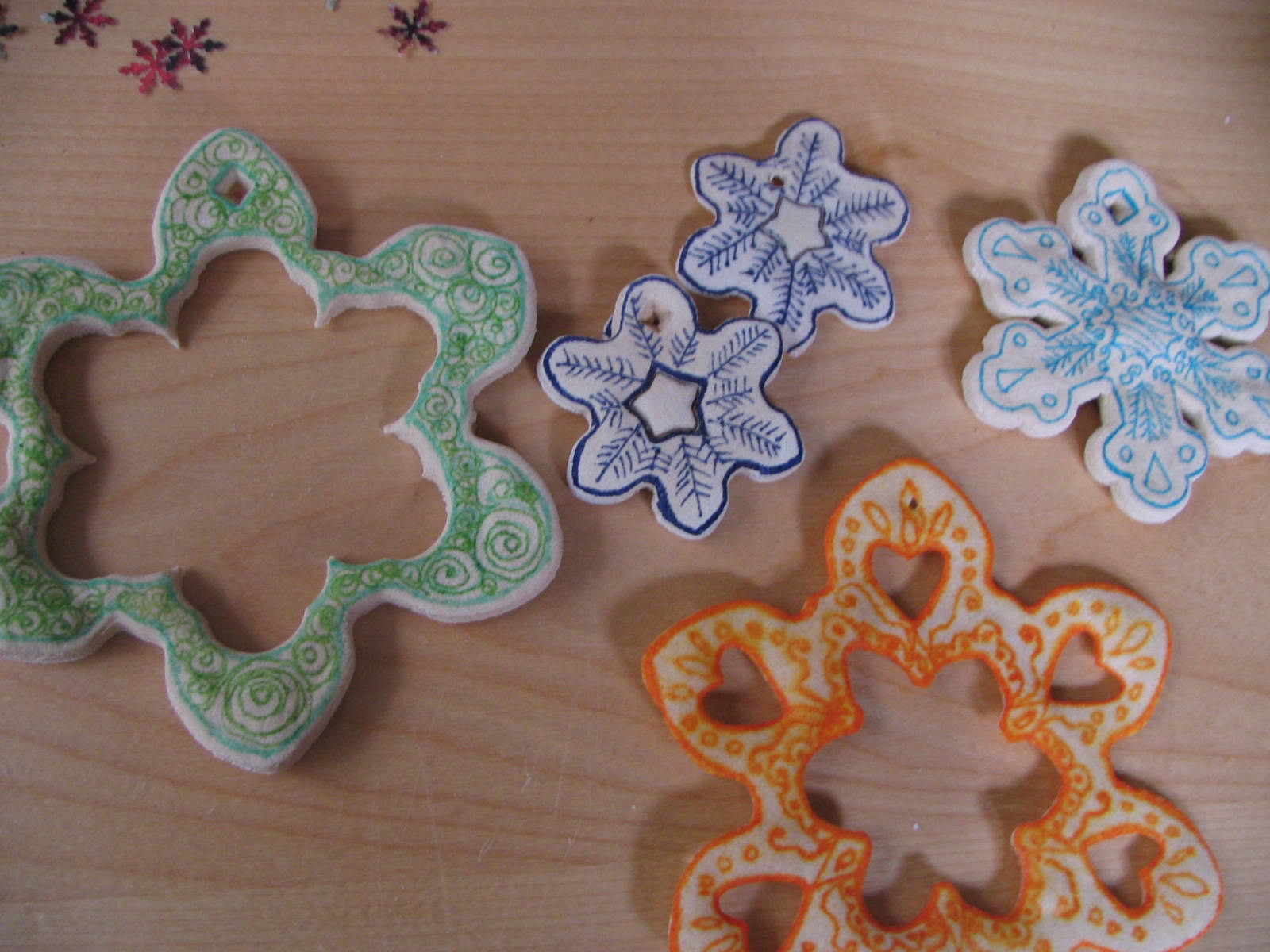 The Holiday HoHo Queen Yulemas Bread Dough Ornaments