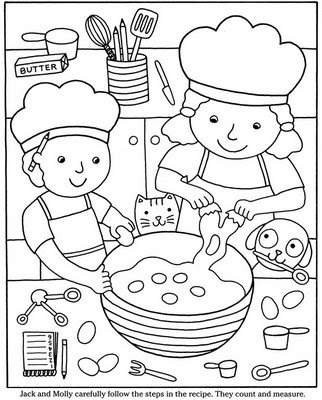 Cupcake Coloring Pages on Yarns Of The Heart  Free Dover Activities
