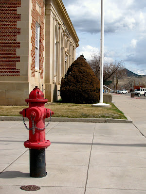 fire hydrants in Thermopolis, Wyoming