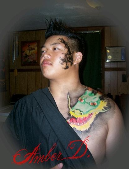 Get Yakuza Like A Dragon Back Tattoo PNG