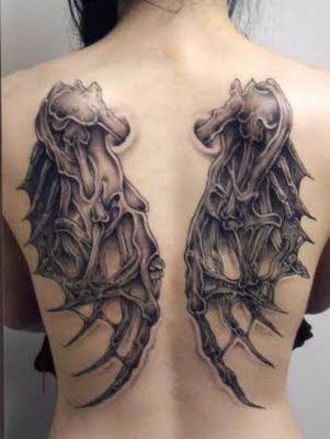 The Best Wings Tattoo Upper Back Tattoo designs