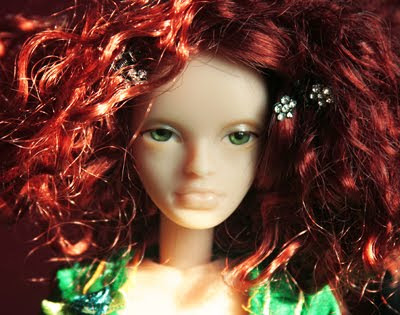 how to style doll hair