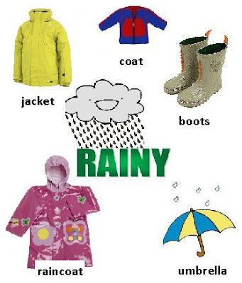 ENGLISH LESSONS - Children: LESSON 19 - Clothes and Weather