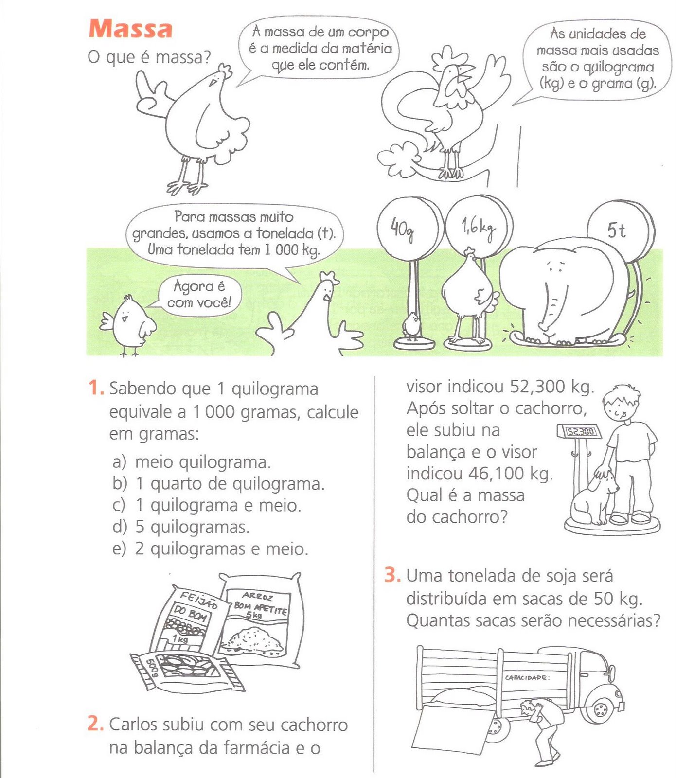 Um mundo que me encanta: Massa