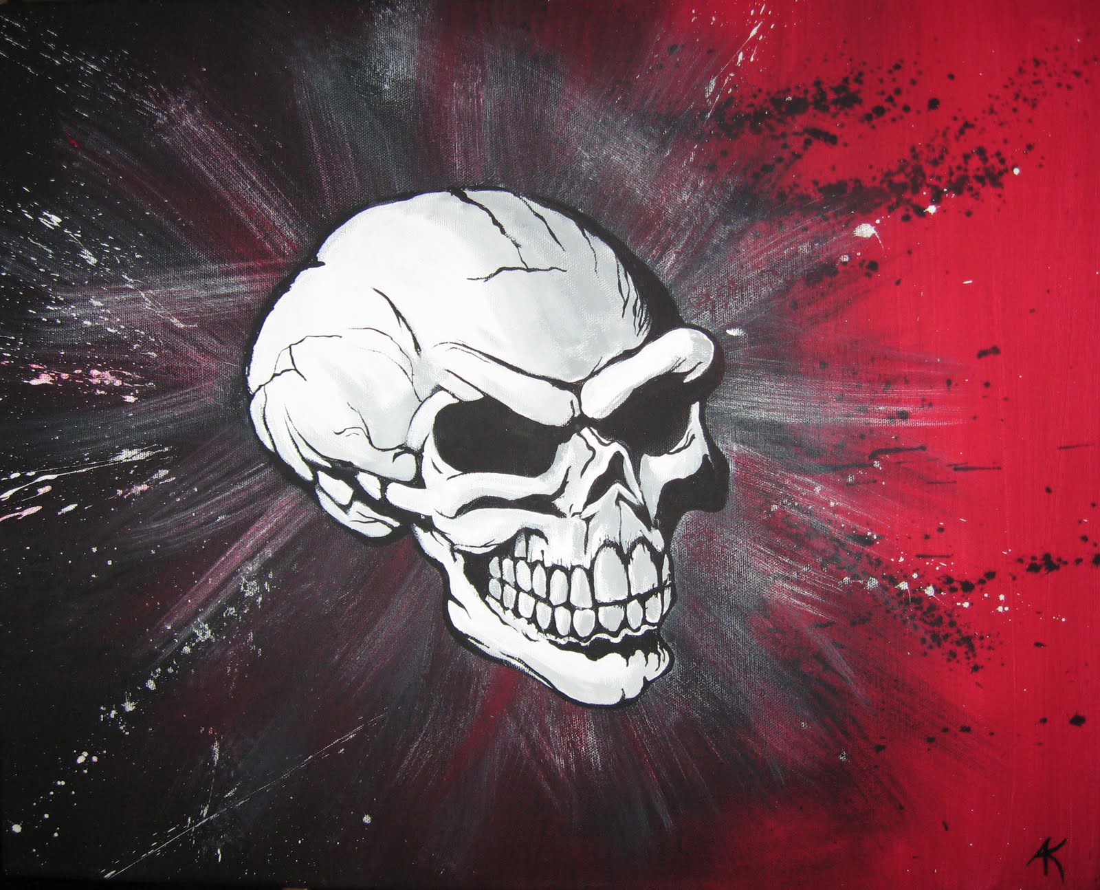 Paint Skull