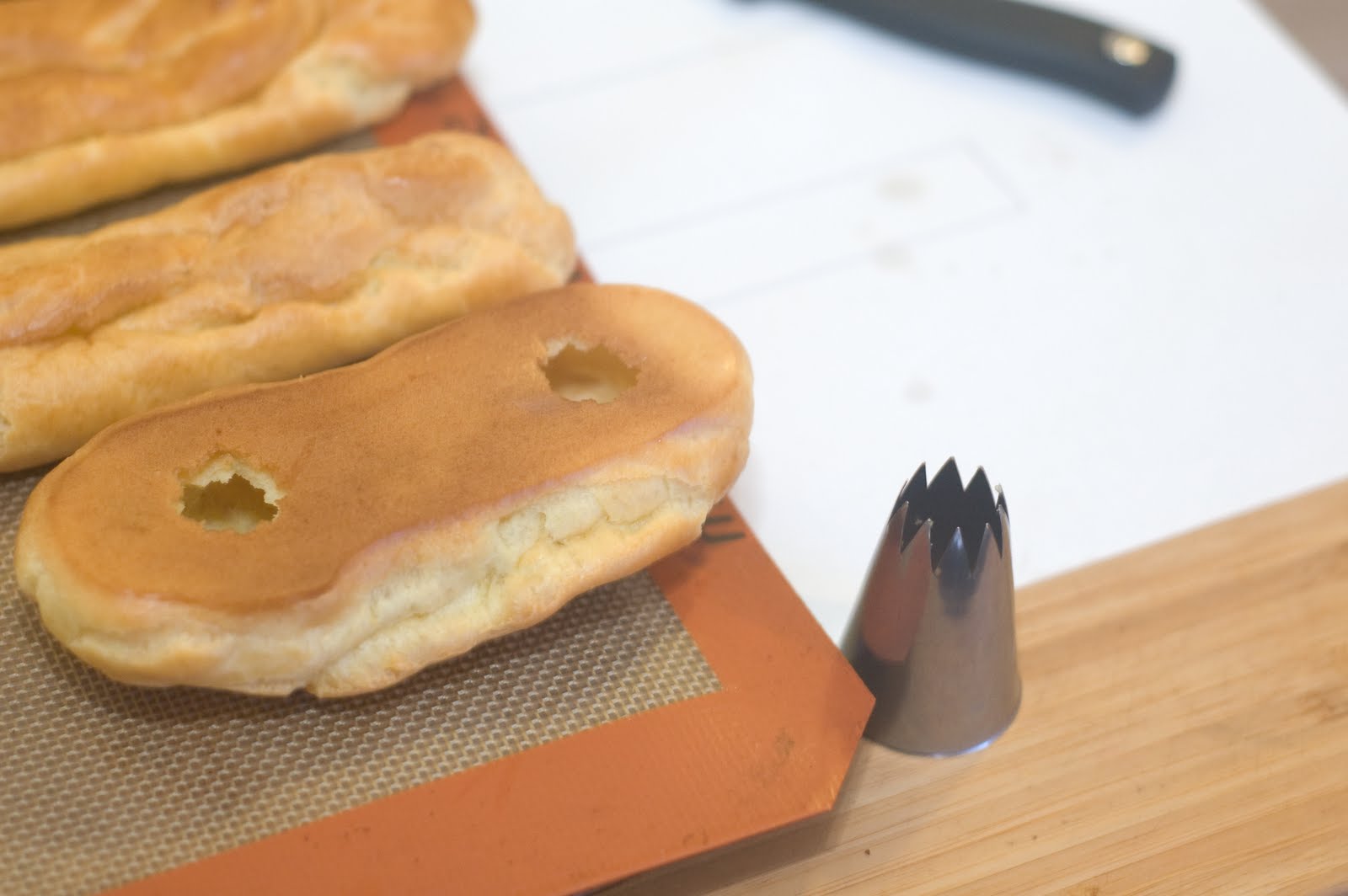 Butter + Cream Eclairs