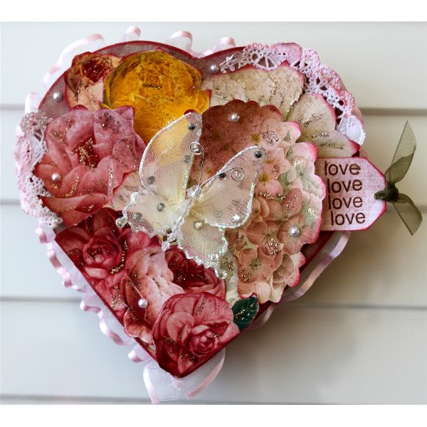 Heart Using Letters