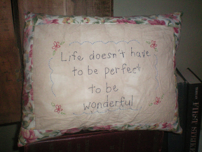 Life doesn't have to be perfect