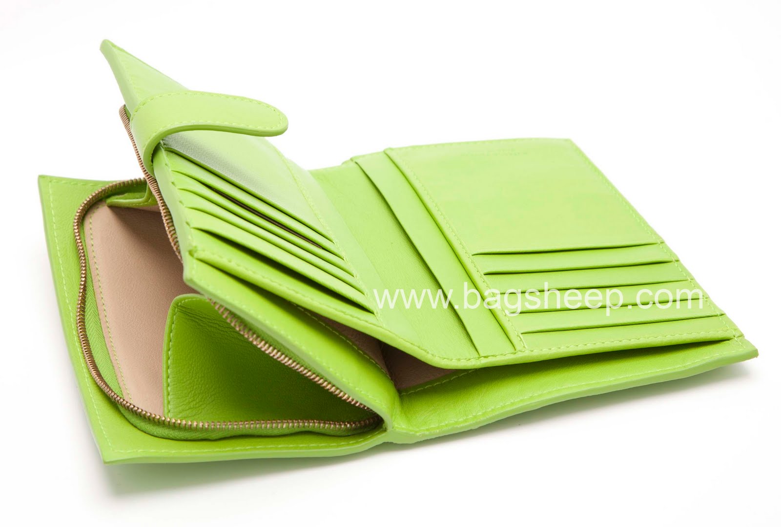 lime green wallets