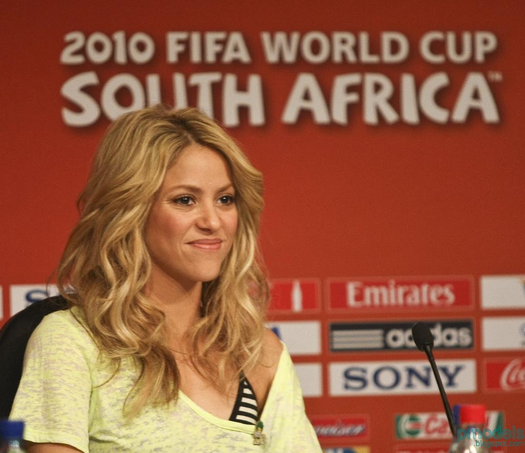 Shakira At The World Cup Final Hollywood Celebrities