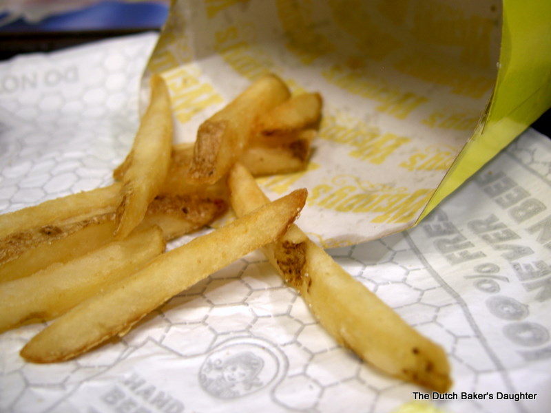 The Dutch Baker's Daughter Wendy's New Natural Cut Fries with Sea Salt