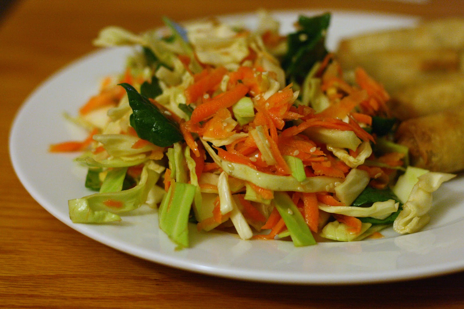 Laine's Recipe Box Sesame Coleslaw