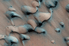 Sand Dunes Mars