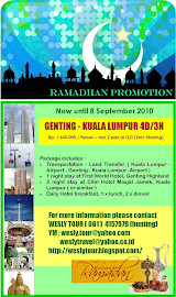 RAMADHAN PROMOTION 4D3N GENTING HIGHLAND - KUALA LUMPUR
