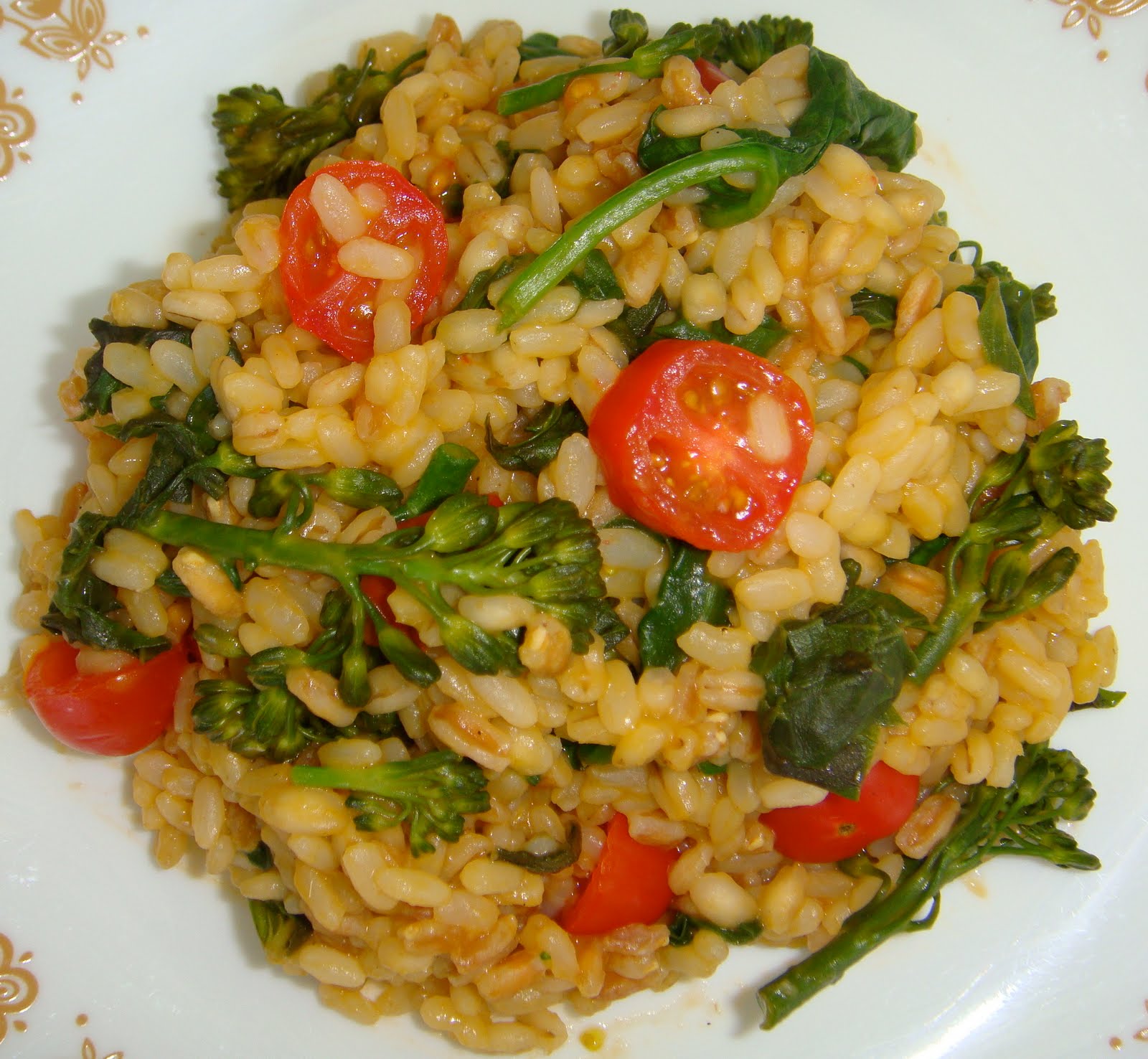 The Healthy Vegans EASY GREEN RISOTTO