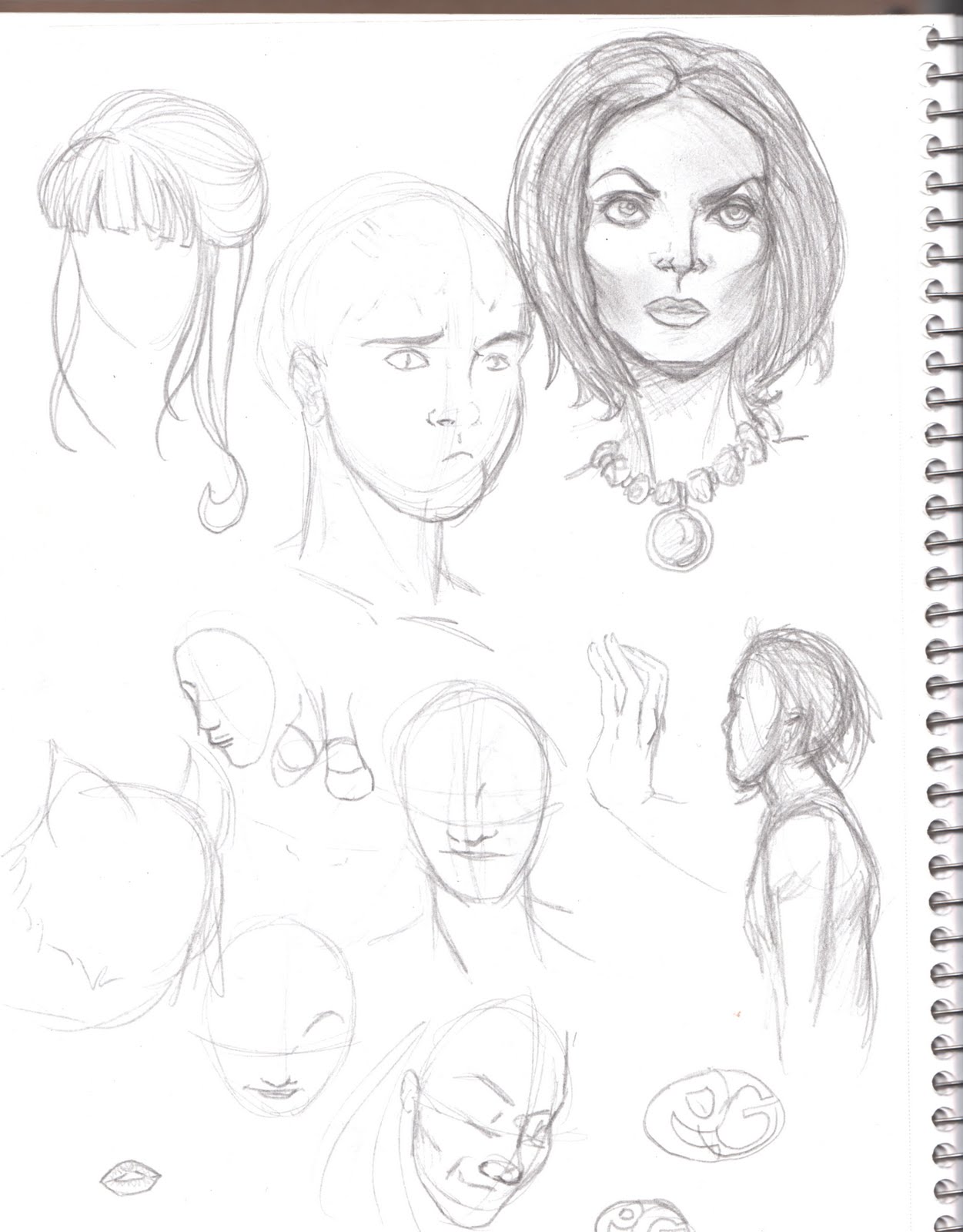 Easy Face Sketches