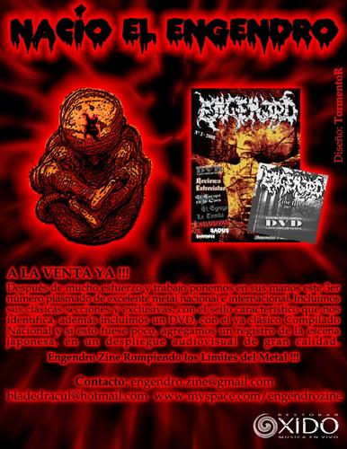 ENGENDRO - CHILEAN METAL FANZINE - OUT NOW!!!