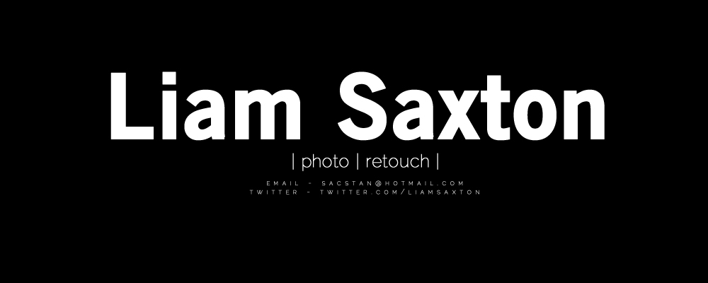 LIAM SAXTON  |  ://PHOTO/RETOUCH/