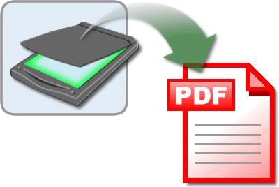 scanning to pdf