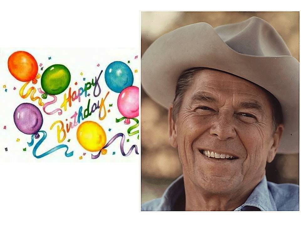 Ronald Reagan Born