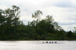 river walk Cape Feat River, rowers