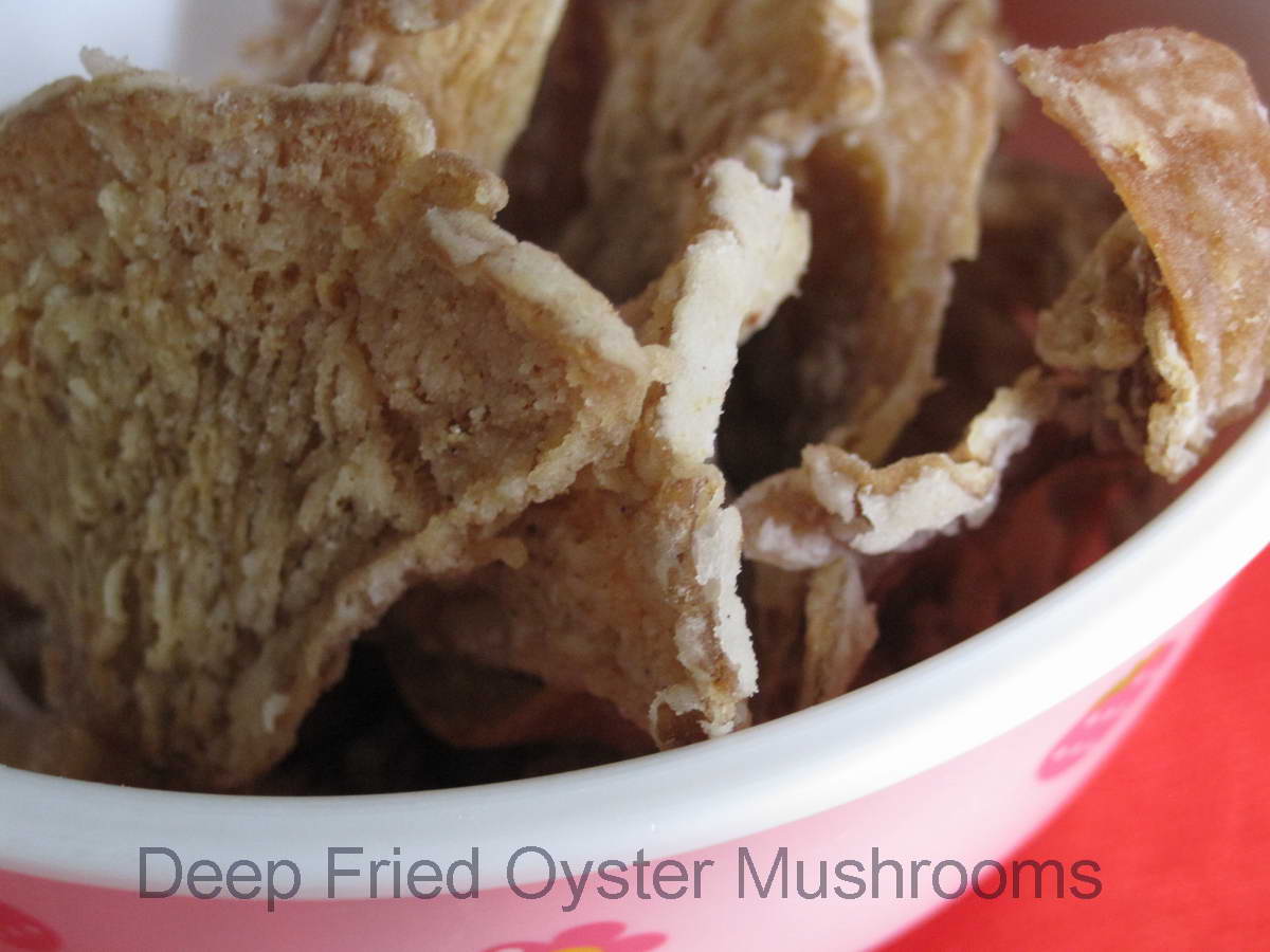 Blessed Homemaker Deep Fried Oyster Mushrooms