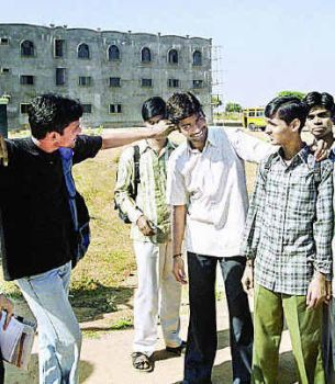 ragging a girl