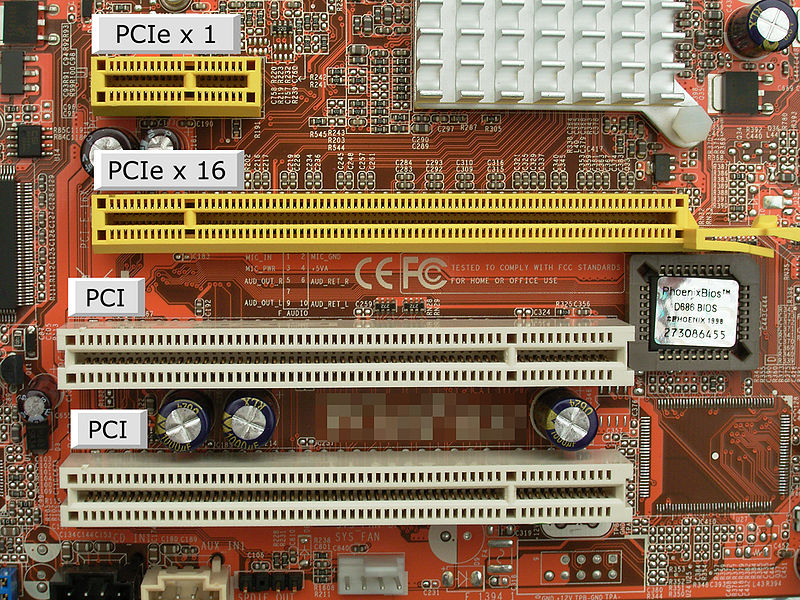 Slot de expansion pci