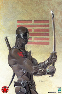 Snake Eyes in illustrated glory