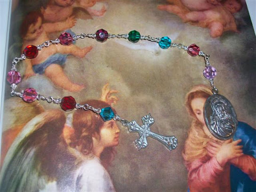 Loved Ones Custom Swarovski Crystal Pocket Rosary
