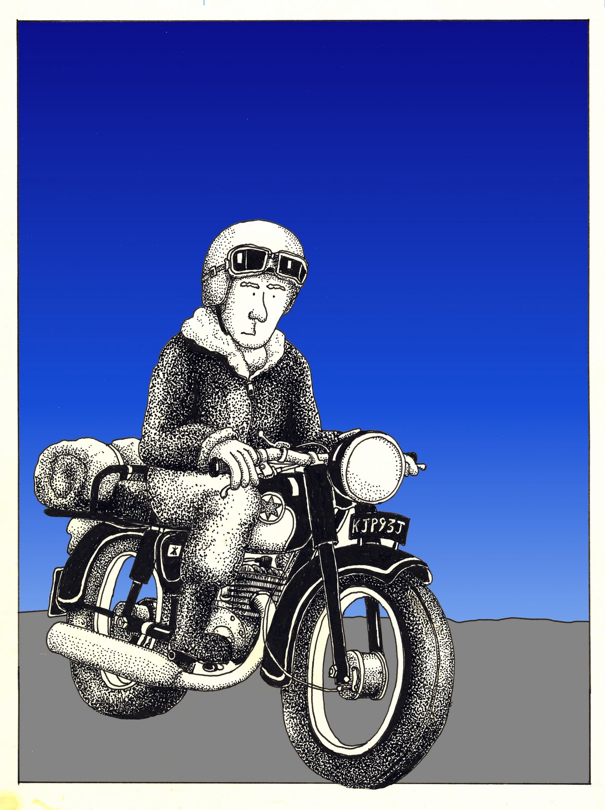 upside down in cloud bikes and beards