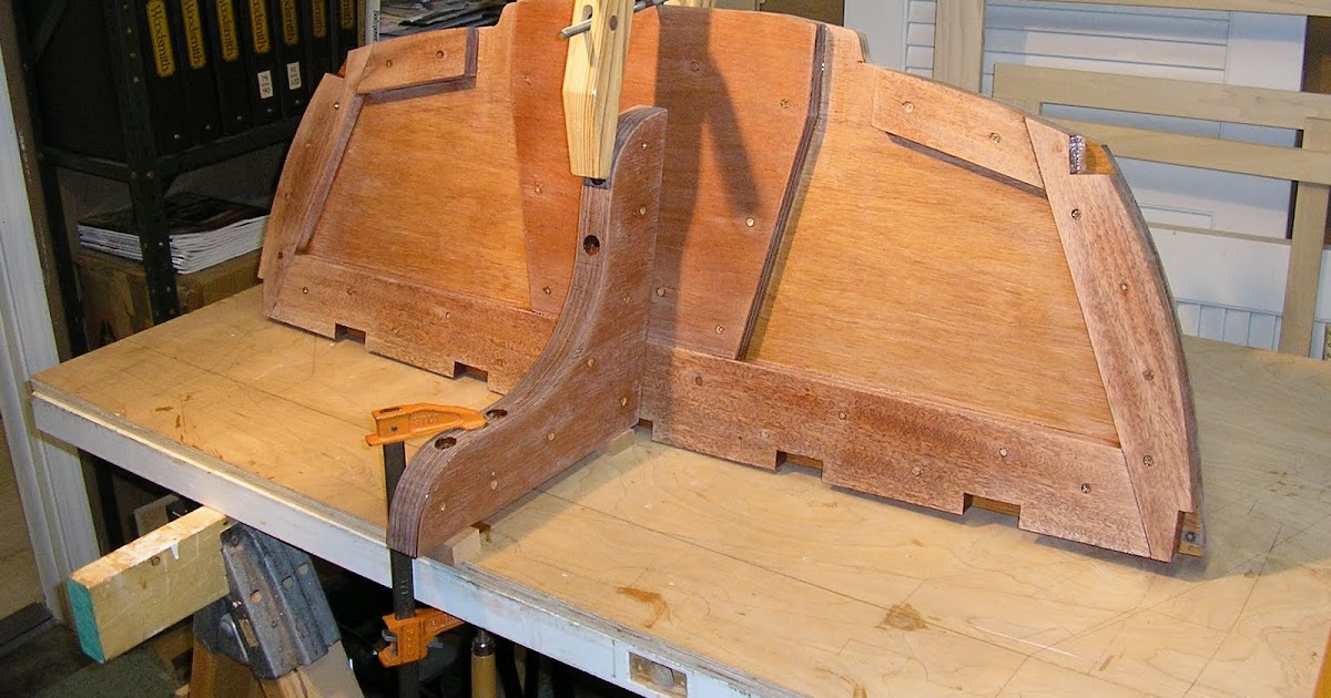 Art's Boat Build Transom Build