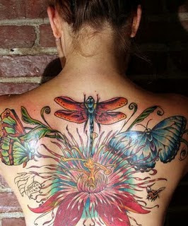 Beautiful Insect Tattoo Art Pictures