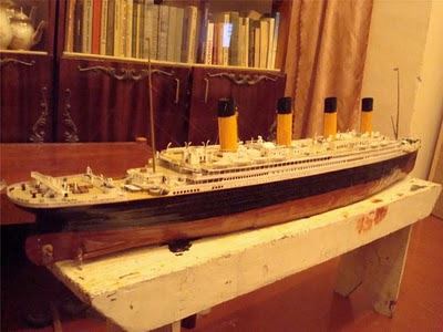 Amazing Titanic Model Made Of Paper 