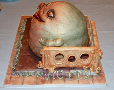 Amazing Jabba Shaped Cake