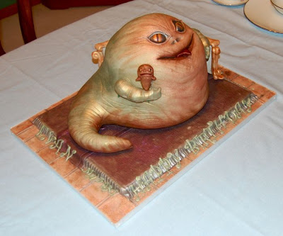 Amazing Jabba Shaped Cake