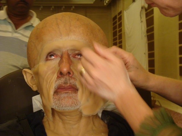 Amitabh Bachchan Make up Photos in Movie Paa