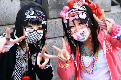 Asian Girls Harajuku Fashion