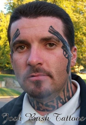 Weird Face Tattoos