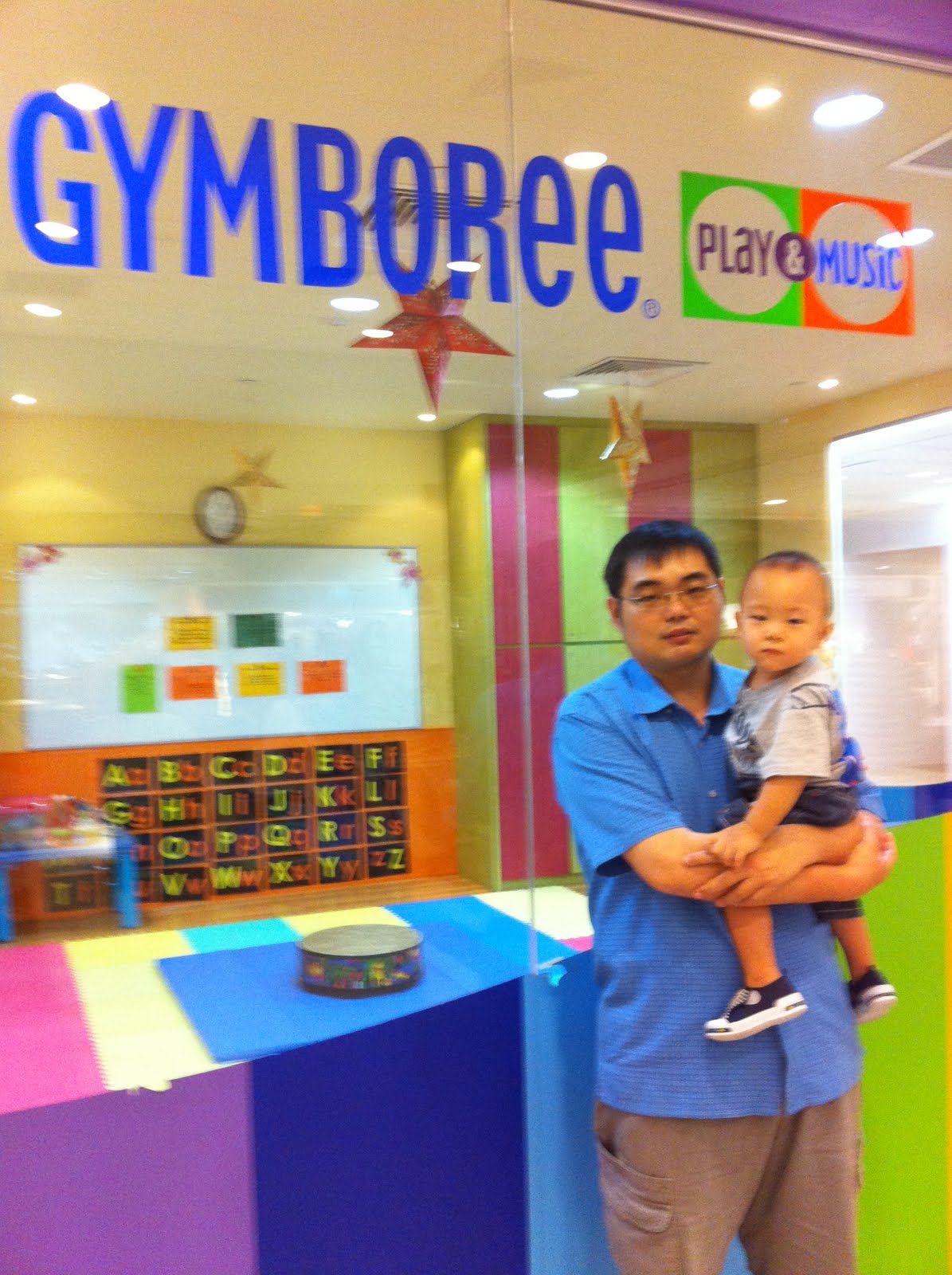 The Little Bays Gymboree Class with Daddy