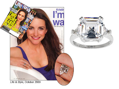 Kristin Davis' Engagement Ring