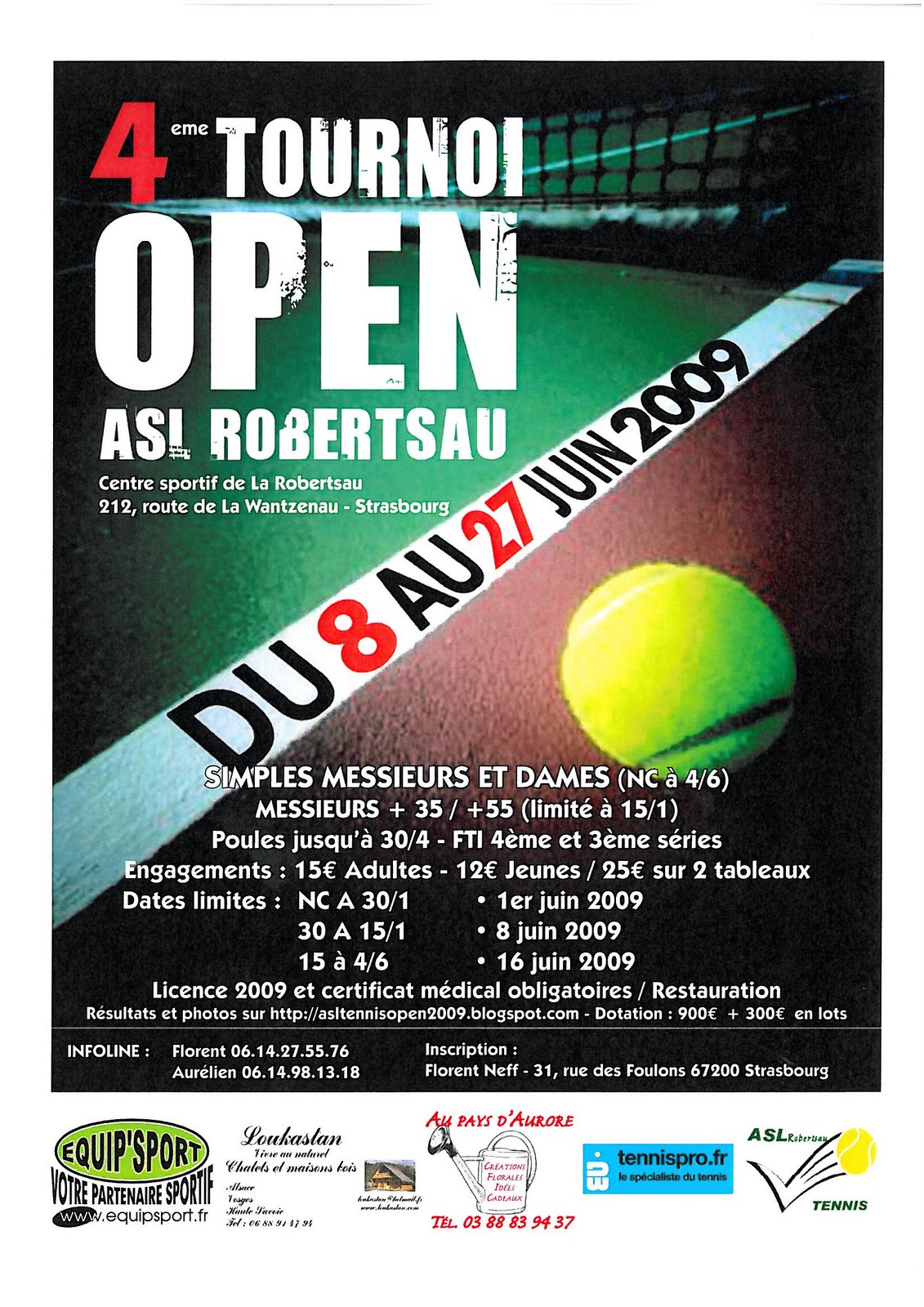 ASL, le tournoi Open 2009