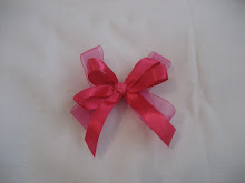 Hot Pink Bow #B25