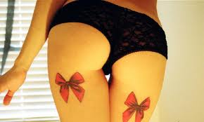 Tattoo Bow Ribbon