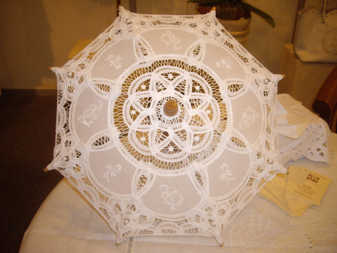 Uluwatu White Lace Sun or Home Decoration Umbrella