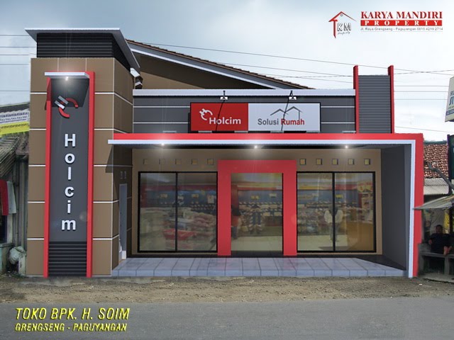 Trend Rumah Minimalis Modern 2010 Toko Holcim Pertigaan