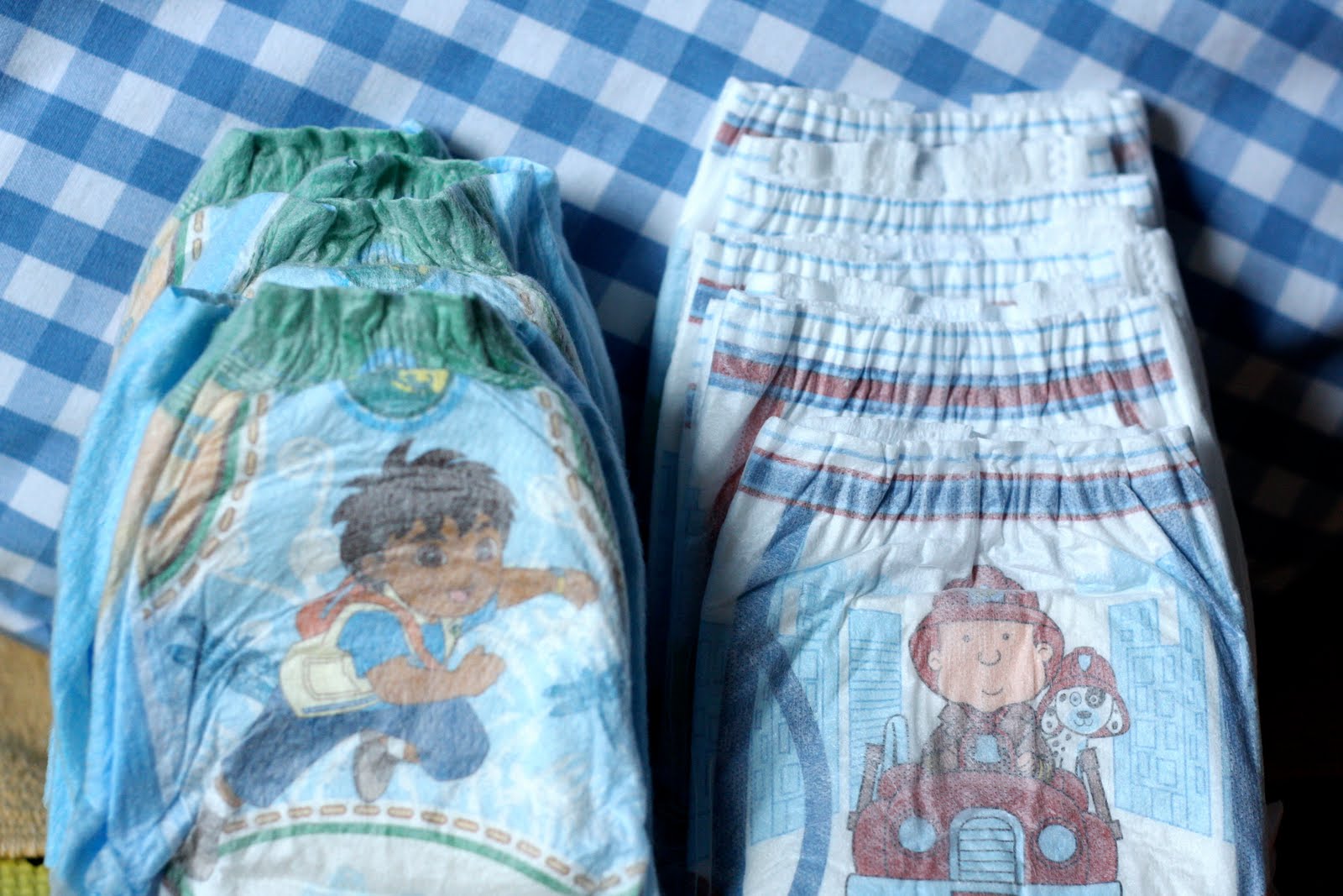 Hispanic Flair Comparison "Store Brand vs. Brand" Training Pants