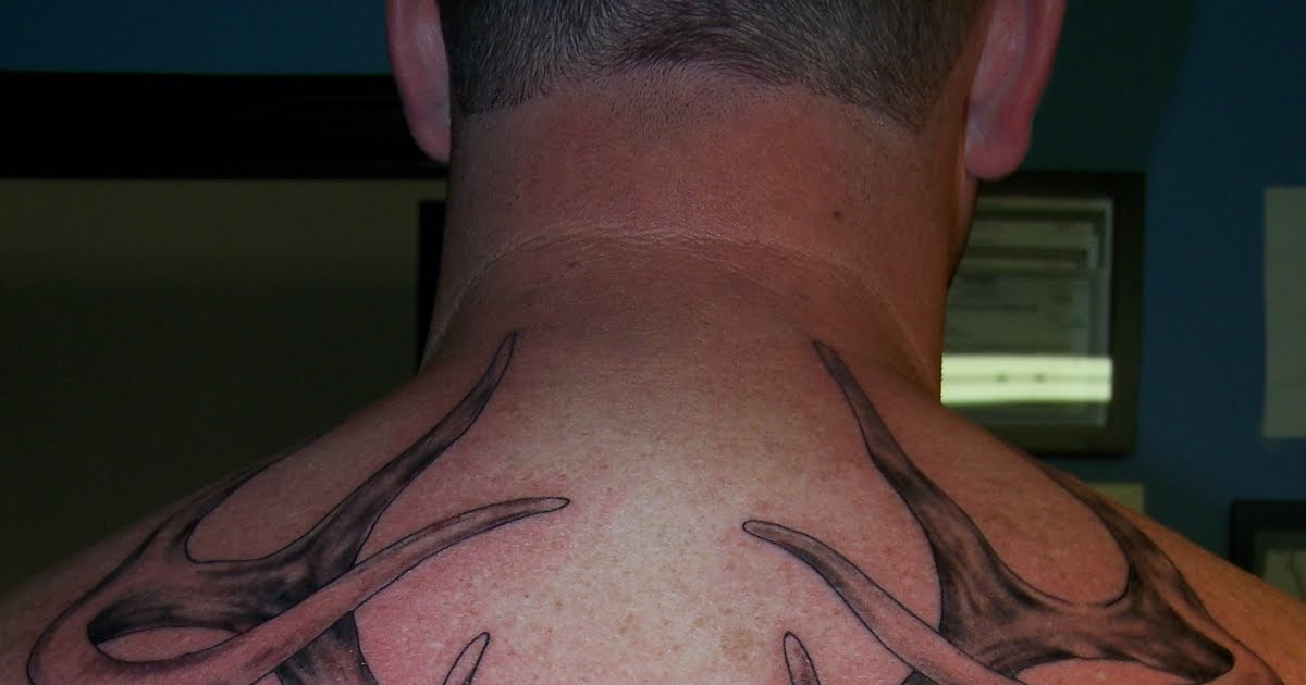 Artistic Ink Deer skull tattoo